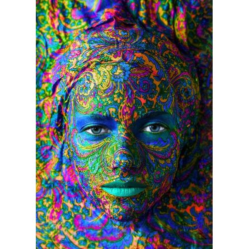 Face Art : Portrait De Femme - Puzzle 2000 Pièces