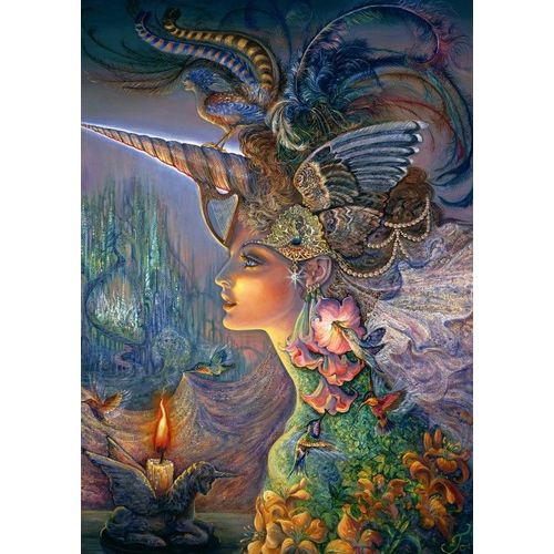 Josephine Wall - My Lady Unicorn - Puzzle 2000 Pièces