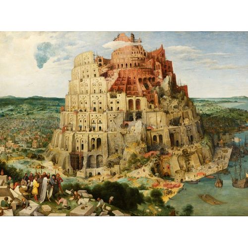 Brueghel Pieter : La Tour De Babel, 1563 - Puzzle 2000 Pièces