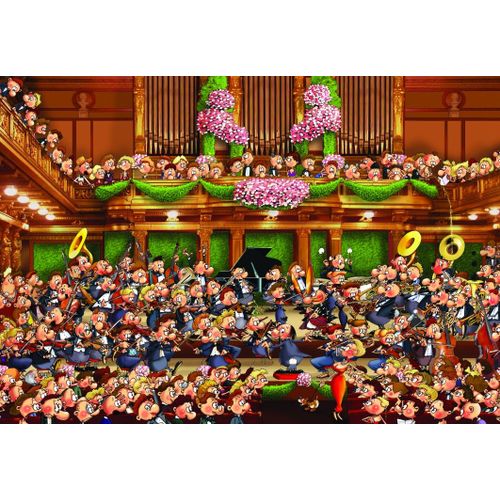 François Ruyer : Orchestre ! - Puzzle 12 Pièces