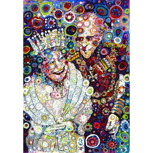 Sally Rich - The Queen And Prince Philip - Puzzle 12 Pièces