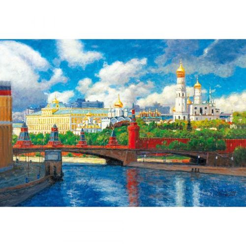 Puzzle En Bois - Kremlin - Moscou - 180 Pièces