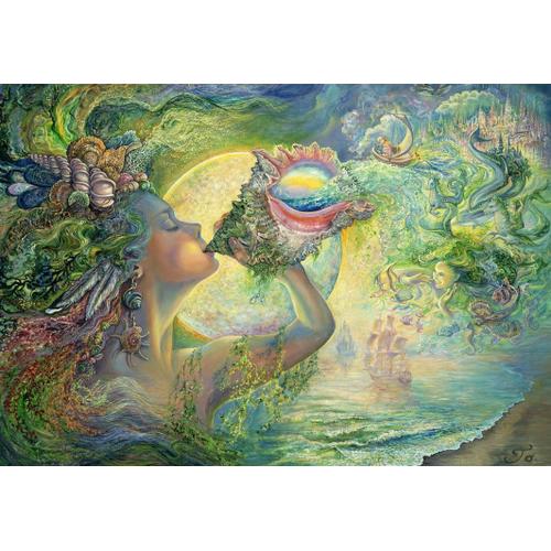 Josephine Wall - Call Of The Sea - Puzzle 12 Pièces