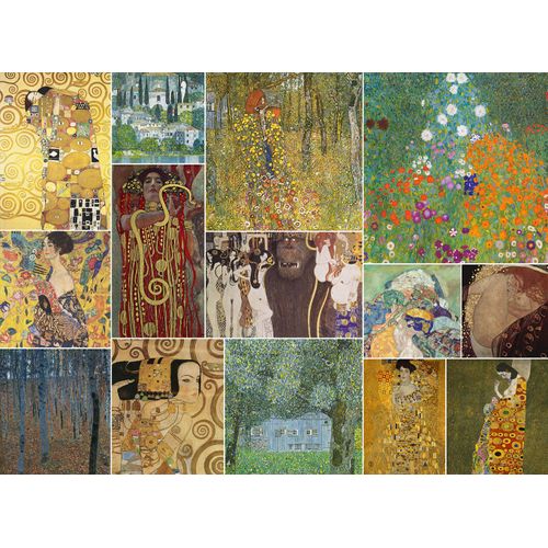 Gustave Klimt - Collage - Puzzle 6000 Pièces