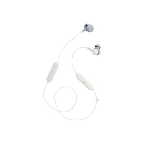 JBL Endurance RUN 2 - Écouteurs avec micro - intra-auriculaire - sans fil - blanc