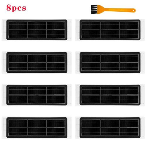 Accessoires de rechange pour aspirateur Xiaomi Roborock S5/S6/S50/S51/S55/S5/Max/S6 Plus, charbon actif, filtres Hepa