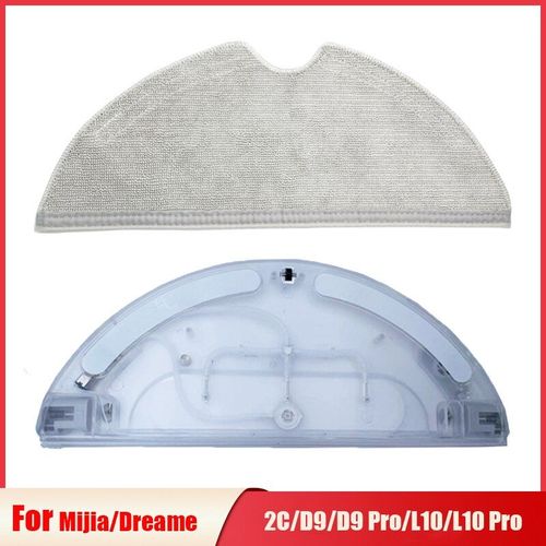 Plateau de réservoir d'eau électrique pour aspirateur Mijia 2C Dreame D9/D9 Pro/L10/L10 Pro, pièces de support en tissu