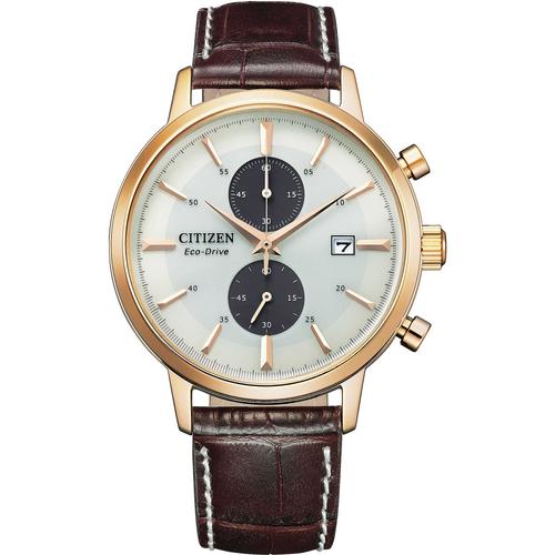 Montres Chronographes Montre Chronographe Homme Citizen Classic Informel Cod. Ca7063-12a Citizen Ca7063-12a