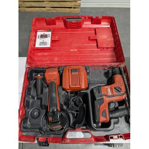 HILTI KIT MEULEUSE ANGLE + PERFORATEUR  AG 125-A22 et TE 6-A22