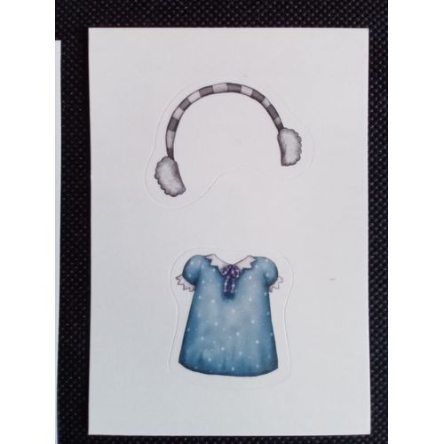 Gorjuss 2 Santoro London N°S16 - Image Sticker Vignette Panini