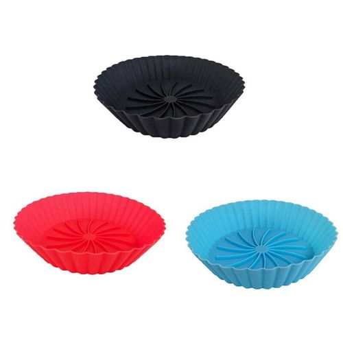 Plateau de panier de cuisson résistant à la chaleur, friteuse à Air en Silicone, accessoires de panier de poulet frit, outil de cuisine