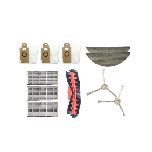 Filtre HEPA pour brosse principale Xiaomi Lydsto R1, pièces de rechange pour balai Yunmi S9, brosses latérales, tissus de vadrouille