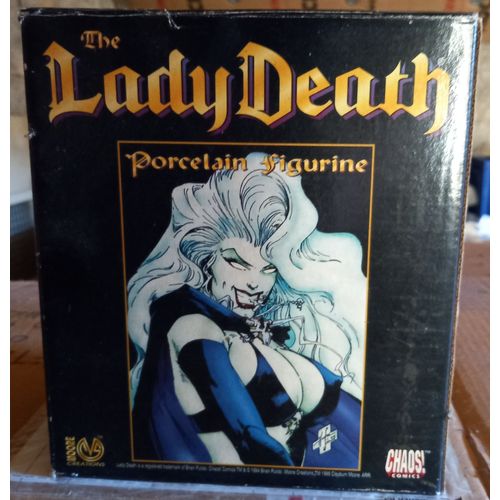 Figurine Porcelaine Lady Death ( Cs Moore Creations )