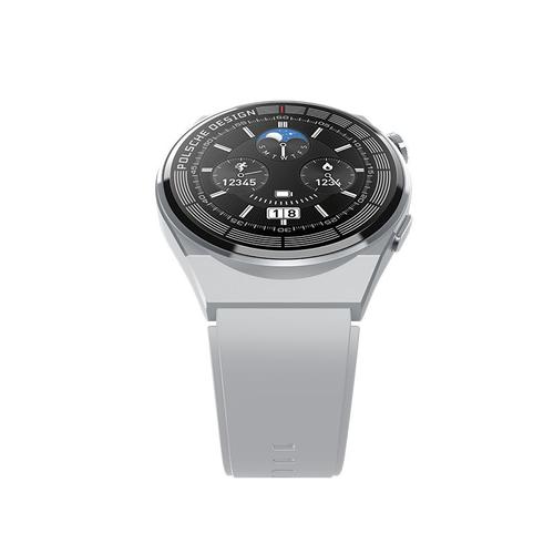 Montre Connectee Homme Hw3 Max - Ecran Tactile Full Hd Avec Fonction De Surveillance De La Santé Et Plusieurs Modes Sportifs, Avec Étanchéité - Argent