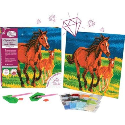 Kit De Tableau A Diamanter - Premiers Galops