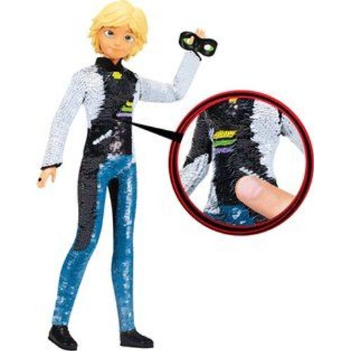 Poupee A Sequin Adrien - Miraculous 26 Cm