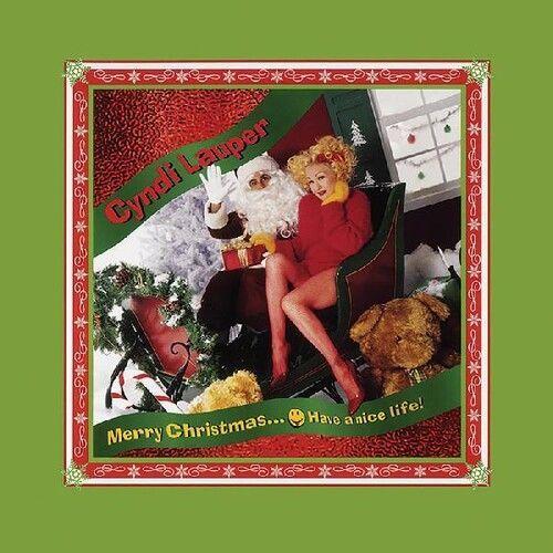 Cyndi Lauper - Merry Christmas...Have A Nice Life! [Vinyl Lp] Clear Vinyl, Gatefold Lp Jacket, Red, White