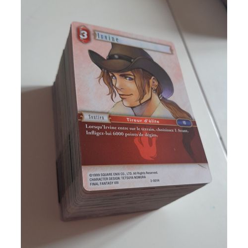Final Fantasy Tcg Opus 2 Complet Non Foil
