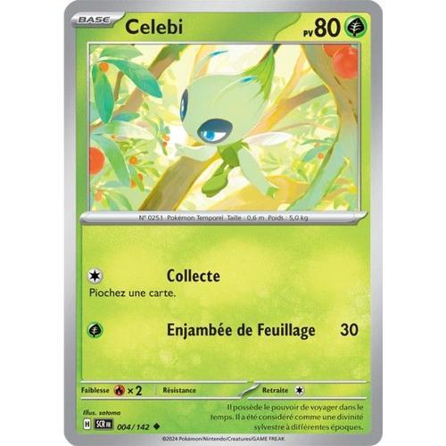 Carte Pokémon - 004/142 - Celebi - Couronne Stellaire