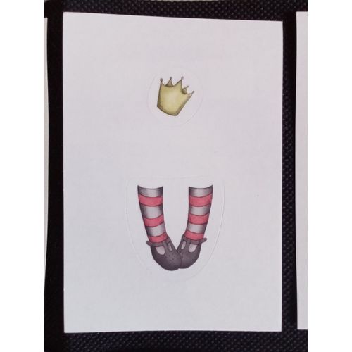 Gorjuss 2 Santoro London N°S6 - Image Sticker Vignette Panini