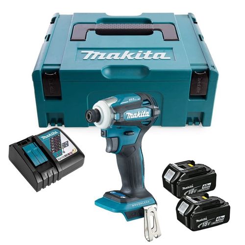Visseuse à chocs 18V LXT 180Nm (2x4,0 Ah) en MAKPAC - MAKITA DTD172RMJ