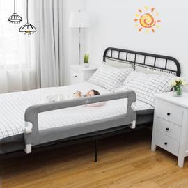 Barriere de lit sale tissu