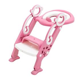 MILLO BEBE - Mill'o bébé - réducteur de toilette bébé - réhausseur wc bébé  - anti-dérapant, sécurisant, ergonomique, adapté - décor panda