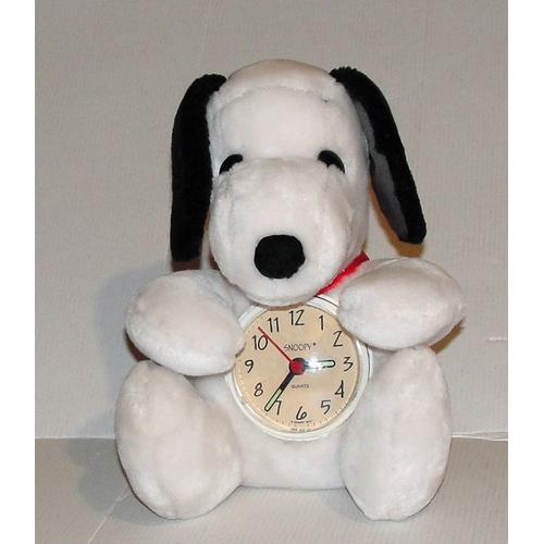 Peluche Snoopy Horloge Quartz United Features Plush And Co