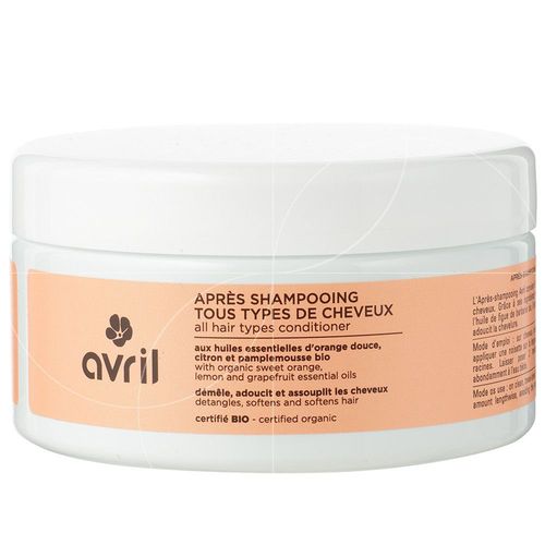 Avril - Après Shampooing Tous Types De Cheveux - 200ml 
