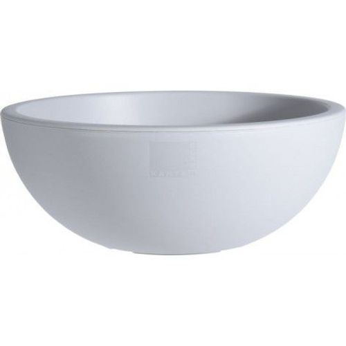 Pot En Résine Conique Blanca 40 Cm