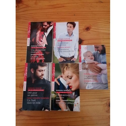 Lot 5 Livres Collection Passions - Auteures Barbara Dunlop, Elizabeth Bevarly