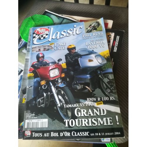 Moto Revue Classic 15 De 2004 Yamaha Xs1100,Bmw R100rs,Read,Honda Rtl360,Laverda 1000 V6,Gilera 125 Cx