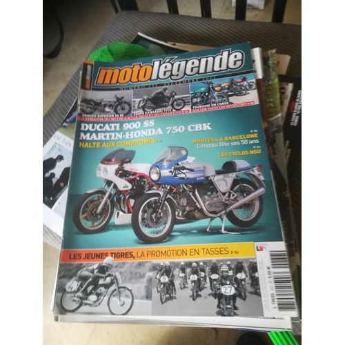 Moto Legende 237 De 2012 Ducati 900ss,Martin Honda 750 Cbk,Brough Superior Ss 80,Montesa Impala,Coupe Kawa,Nsu Quickly