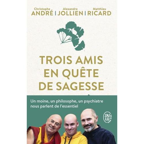 Trois Amis En Quête De Sagesse - Un Moine, Un Philosophe, Un Psychiatre Nous Parlent De L'essentiel