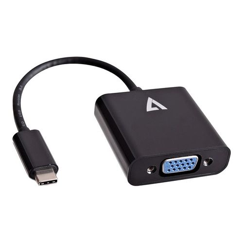 V7 - Adaptateur vidéo externe - USB-C - VGA - noir