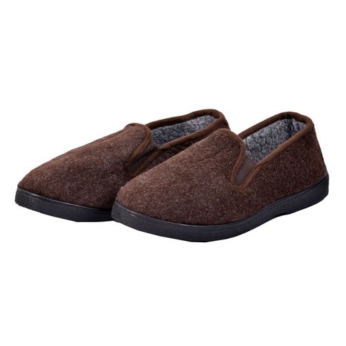 Charentaise Pantoufle Feutrine K88r8 Marron