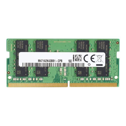 HP - DDR4 - module - 8 Go - SO DIMM 260 broches - 3200 MHz / PC4-25600 - 1.2 V - mémoire sans tampon - non ECC - pour Elite Slice G2 (SODIMM); EliteDesk 705 G5 (SODIMM); EliteOne 800 G5 , 800 G6...