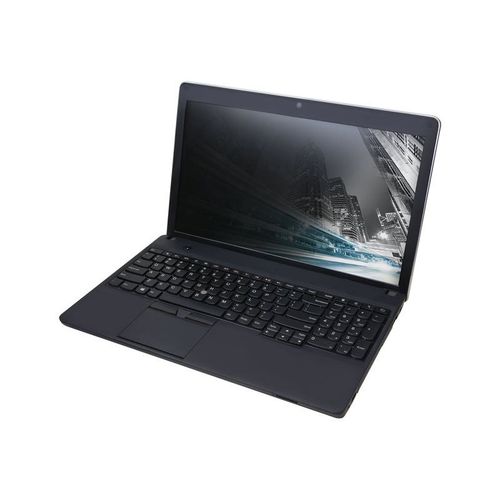 DICOTA - Filtre de confidentialité pour ordinateur portable - à double sens - module d'extension/adhésif - largeur 15,6 pouces - noir