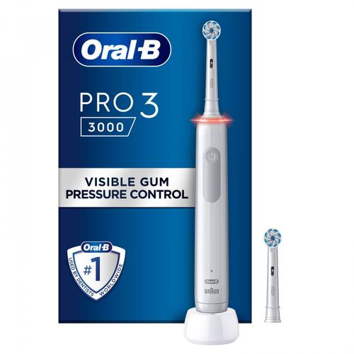 Oral-B Pro 3 3000 Sensitive Clean Jas22 White