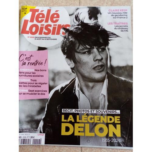 Télé Loisirs 2009 La Légende Delon 1935-2024