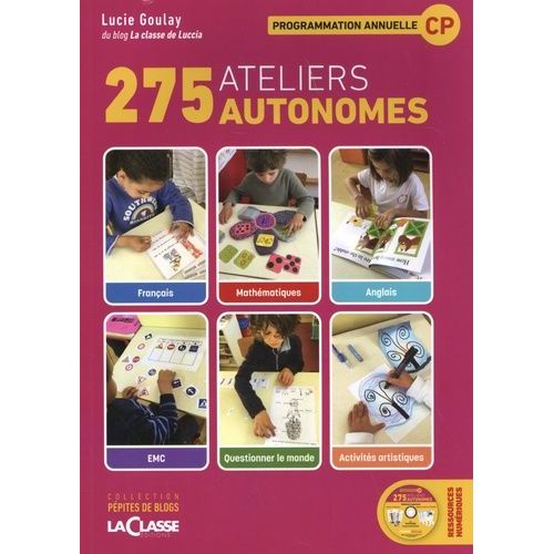275 Ateliers Autonomes - Programmation Annuelle Cp (1 Dvd)