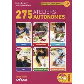 275 Ateliers Autonomes - Programmation Annuelle Cp (1 Dvd)