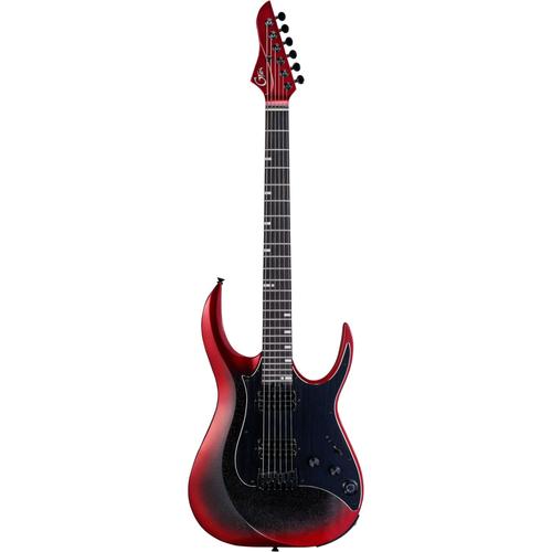 Mooer Gtrs Guitars Modern 800 Dark Red Intelligent Guitar Avec Housse