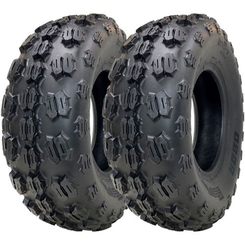 21x7.00-10 ATV Quad Tyres OBOR Kraken WP17 Tubeless Road Legal 106kgs (Set of 2)