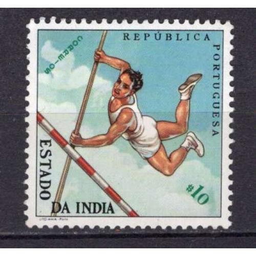 Colonie Portugaise Inde Portugaise 1962 Sport Saut A La Perche Neuf**