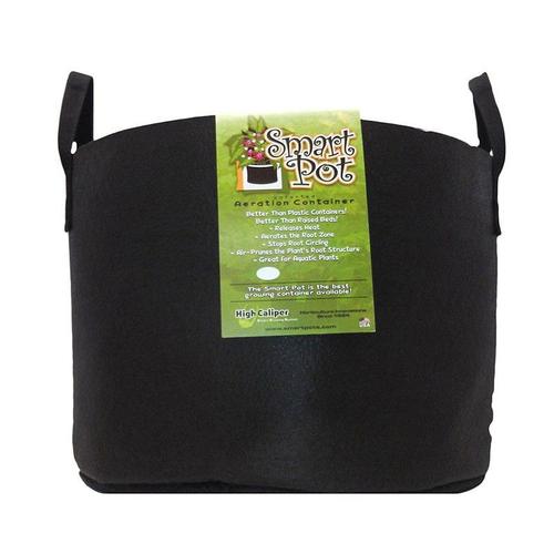 Pot Géotextile 24l 7 Gallon - Poignéés Noir - Smart Pot Original