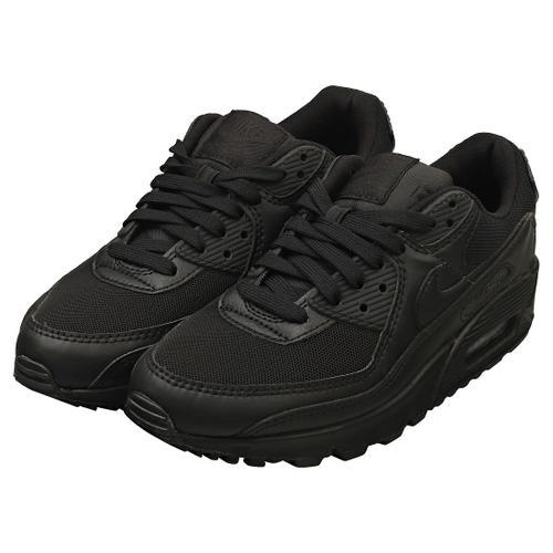 Nike Air Max 90 W Triple Black Femmes Baskets Sneakers Chaussures Noir Dh8010 001 36 1 2 Rakuten