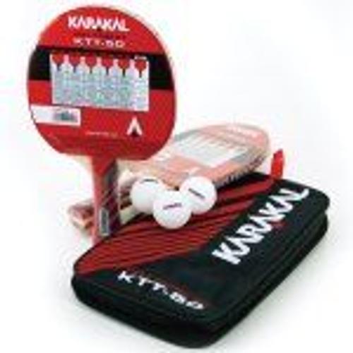 Kit De 2 Raquettes De Tennis De Table Karakal + 3 Balles