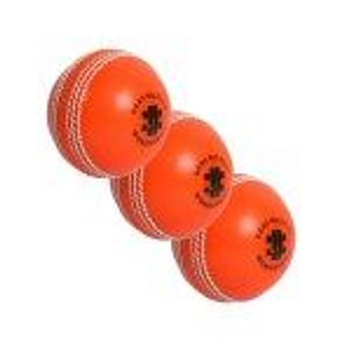 Lot De 3 Balles De Cricket Gray-Nicolls Oranges Wonderball