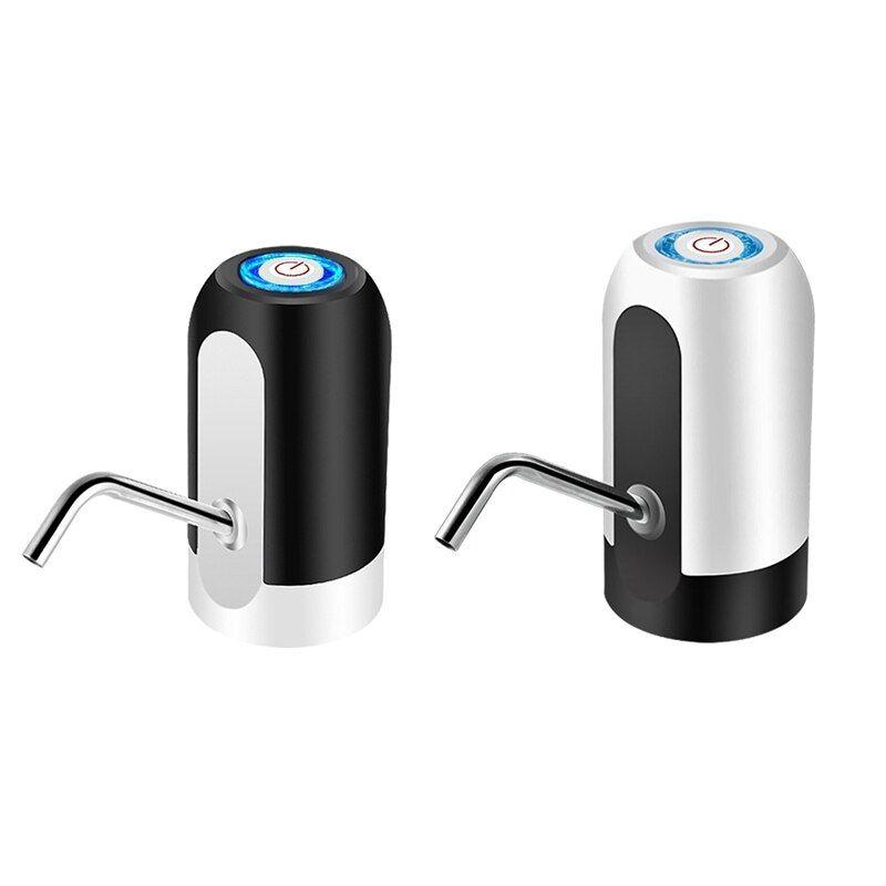 Pompe à bouteille d'eau améliorée, pompe à eau potable automatique à  chargement USB de 5 gallons, distributeur de bouteille d'eau électrique  portable universel de 2 à 5 gallons (couleur : blanc) (no 